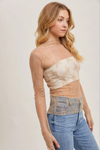 The Marielle Mesh Top