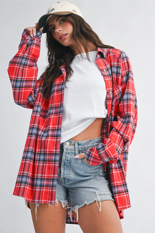 The Hudson Oversized Flannel