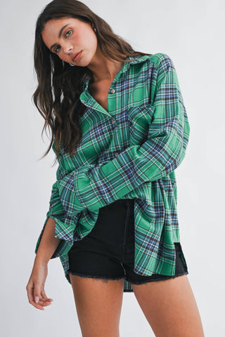 The Hudson Oversized Flannel