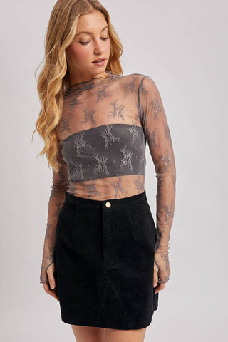 The Marielle Mesh Top