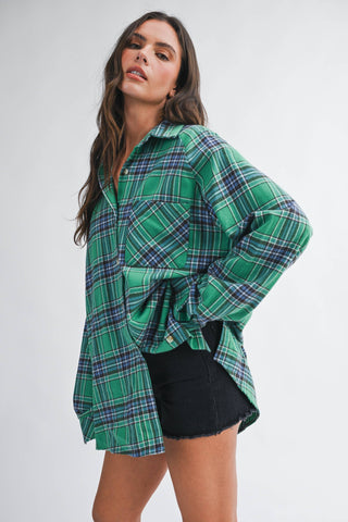 The Hudson Oversized Flannel