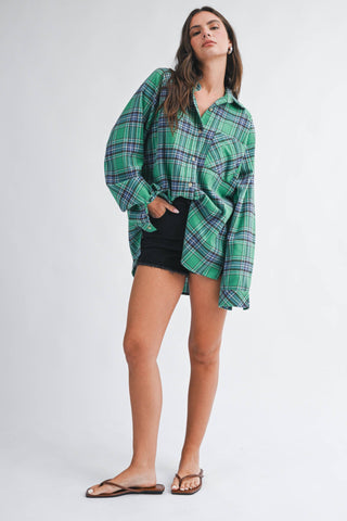 The Hudson Oversized Flannel