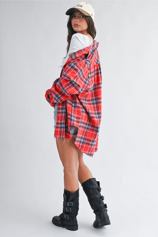 The Hudson Oversized Flannel