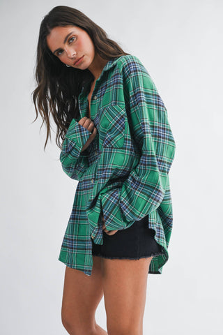 The Hudson Oversized Flannel