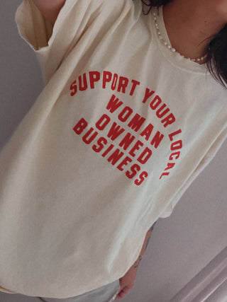 Support Women Business Tee
