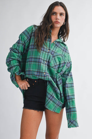 The Hudson Oversized Flannel
