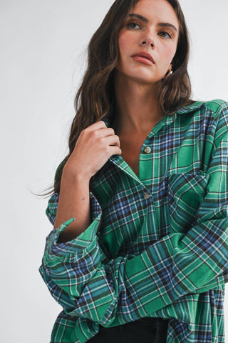 The Hudson Oversized Flannel