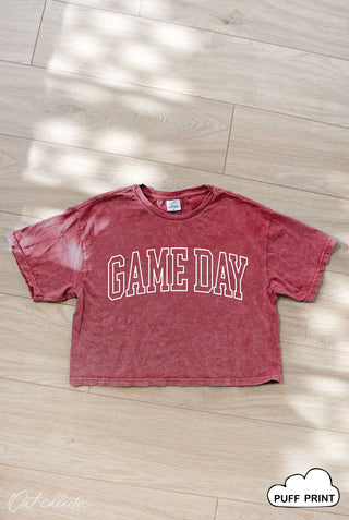 Game Day Cropped Tee