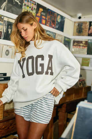 Pilates/Yoga Reversible Sweatshirt