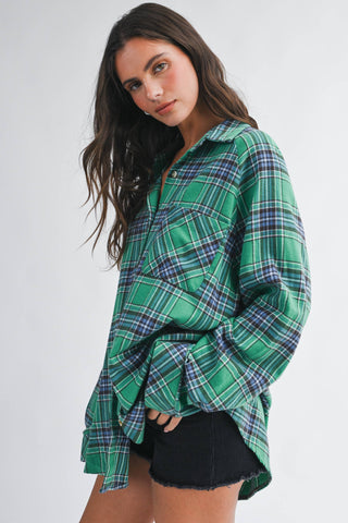 The Hudson Oversized Flannel