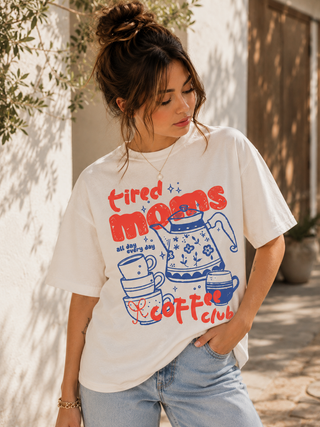 Tired Moms Club Tee