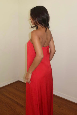 Rosie Strapless Maxi Dress