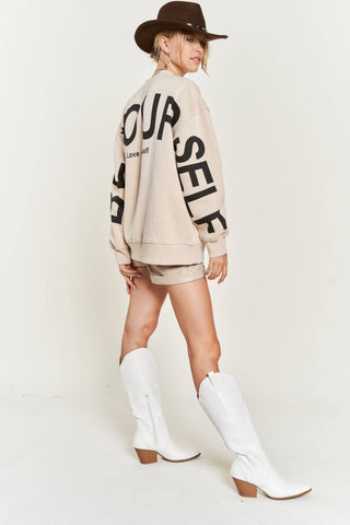 Be Yourself Sweatshirt