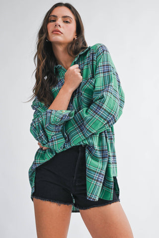 The Hudson Oversized Flannel