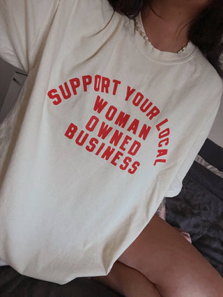 Support Women Business Tee
