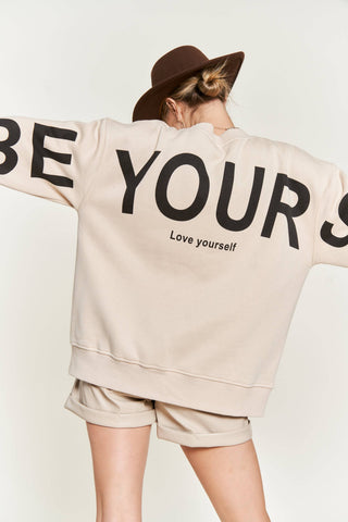 Be Yourself Sweatshirt