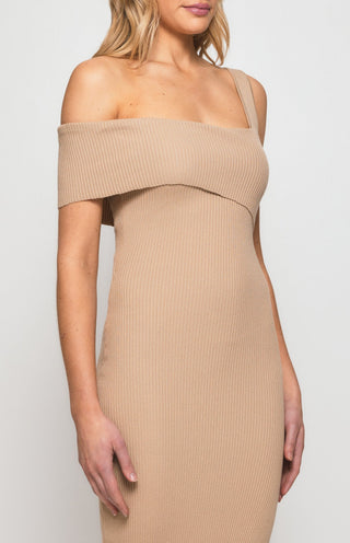 Asymetrical Midi Dress